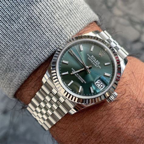 rolex 41mm datejust green|2022 rolex datejust 41mm.